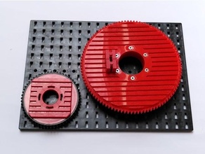 Riese fischertechnik z100 schwenken Ring Ausrüstung drehkranz 3d print model - Mito3D