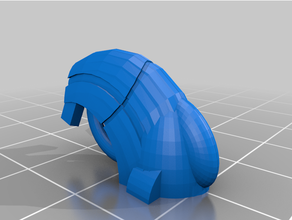 Lego cabeza geth masa serie compatible efecto masivo 3d print model - Mito3D