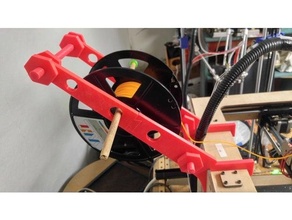 mbot Würfel Holz Filament Halter Unterstützung 3d print model - Mito3D