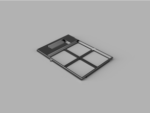projector filter replacement 3d print model - Mito3D