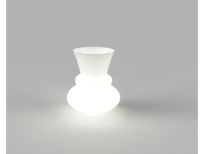 luminária vidro substituição 3d print model - Mito3D