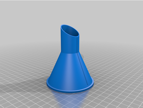 angepasst parametrisch funneltry2 3d print model - Mito3D
