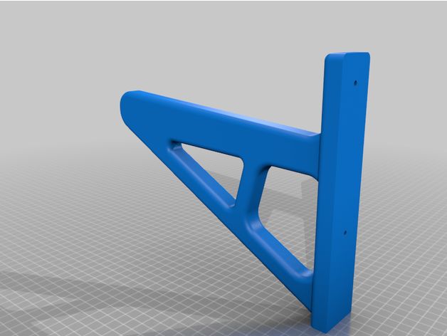 filament shelf bracket 3D print model - Mito3D