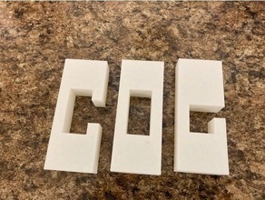 dent puzzle 3d print model - Mito3D