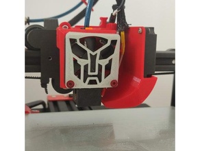 ventilador capa red et4 modificación ardiente v2 v6 3d impresora bricolaje diy e3dv6 e3d clon 3d print model - Mito3D