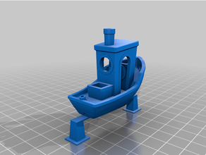 puenteado banquillo impresora prueba 3dbenchy 3d puente tortura 3d print model - Mito3D