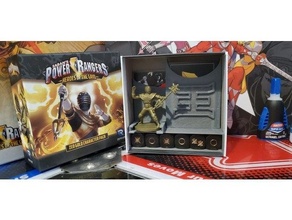 power rangers heroes grid zeo gold organizer 3d print model - Mito3D