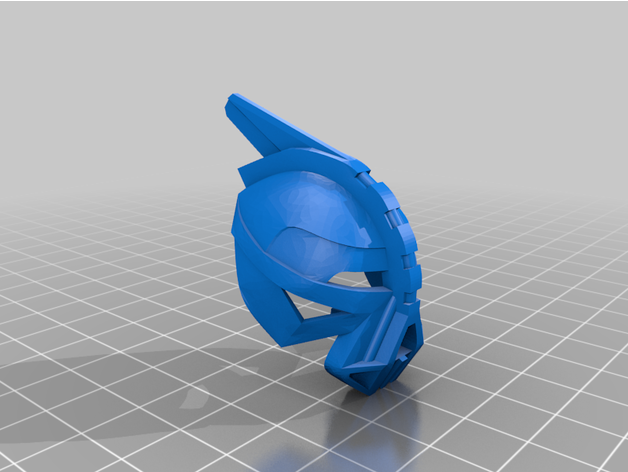 grande bocca kanohi cavalcò maschera verità bionicle Lego camera avanguardia 3D print model - Mito3D