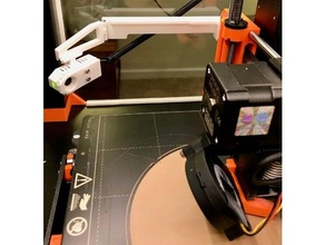 x-axis mount webcam articulated enclosure camera lapse octoprint cam original prusa i3 mk3 time time-lapse timelapse holder axis 3d print model - Mito3D