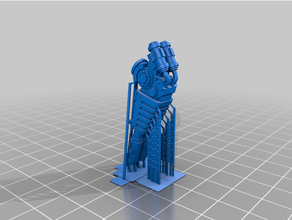 guardián armadura derretirse 3d print model - Mito3D
