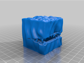 gelatinous cube remix teeth 3d print model - Mito3D