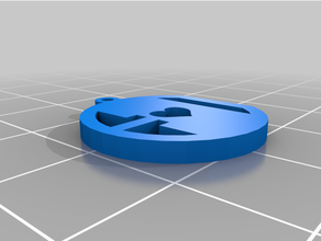 personalizzato monogramma pendente multiple guarda 3d print model - Mito3D