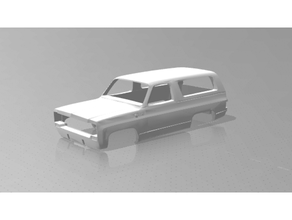 chevy chevrolet k5 blazer corpo conchiglia rc macchina camion 3d print model - Mito3D
