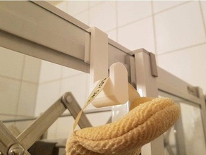 customizable shower hook accessories caddy 3d print model - Mito3D