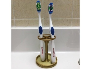spazzolino titolare supporto bagno Accessori organizzatore 3d print model - Mito3D