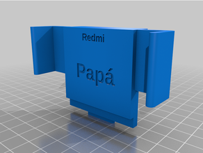 redmi note 7 universal charging dock customized 3d print model - Mito3D