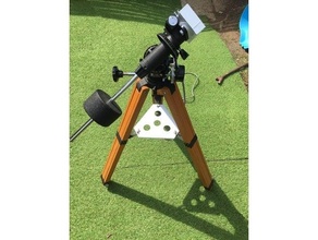 plato tr alaca eq2 astronomi ekvator binmek takma teleskop trpied tripod 3d print model - Mito3D