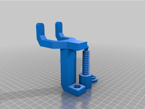 crutch holder clamp helping hand 3d print model - Mito3D