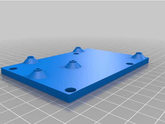 btt skr mini e3 v12 adapter plate xvico x3 pioneer 3D print model - Mito3D