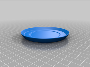 circular tray multipurpose plate 3d print model - Mito3D