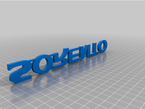 anatra Sorento logo 3d print model - Mito3D