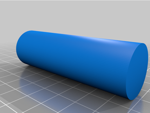 tube pousser couvercle 75mm 23mm 3d print model - Mito3D