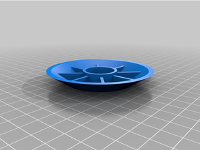 customized yaufsh -3dqf spool cone universal filament holder ball bearings 3d print model - Mito3D