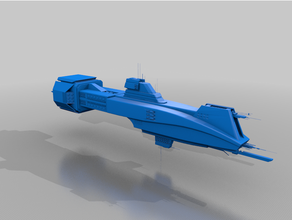 ea Hecatoncheires classe navio guerra Babilônia 5 babylon5 3d print model - Mito3D
