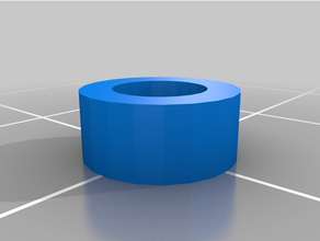 customized plain flat washer spacer 3d print model - Mito3D