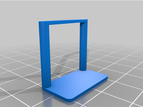 picada ponte teste escrevendo espaço corda 3d print model - Mito3D