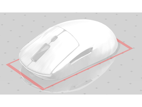 gpw shell mod g305 logitch mouse 3d print model - Mito3D