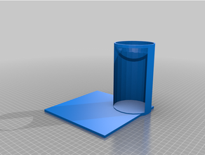 Tasse Halter Unterstützung Maus Pad 3d print model - Mito3D