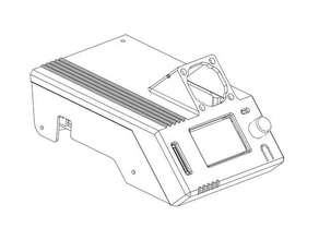 ender 2 mks gen-l mini lcd case 3d print model - Mito3D