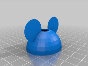 copy mickey ears 3d print model - Mito3D