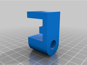 hypercube evolution heated bed bracket 3d printer 3d print model - Mito3D