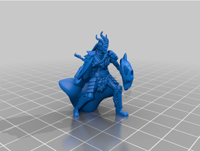 gloomhaven inox guard monster miniature 3d print model - Mito3D