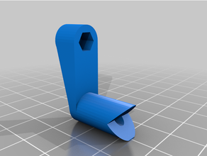clod buster steering arm clodbuster 3d print model - Mito3D