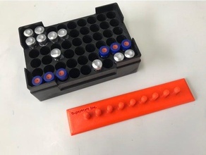 Fiole dissolvant agilent 1290 laboratoire 3d print model - Mito3D