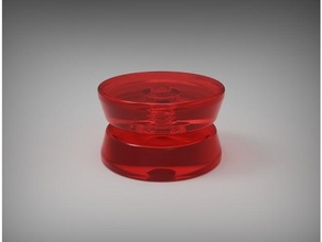 fácil impresión yoyó plano juguete 3d print model - Mito3D