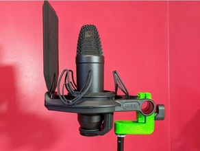 Ritt nt1 Versatz montieren mic Korb Filter Stand Mikrofon 3d print model - Mito3D