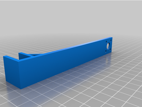 groundplane 70cm ikea ivar holder 3d print model - Mito3D