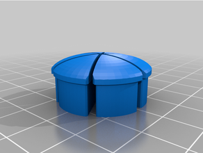 trivial pursuit cheese 3d print model - Mito3D