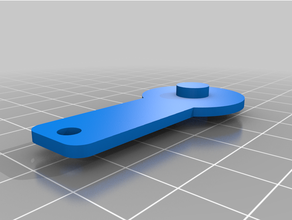 bumper car key autoscooter chip coin jeton pemanent token 3d print model - Mito3D