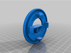 discovery 3 suspension height measuring wheel centre 3d print model - Mito3D