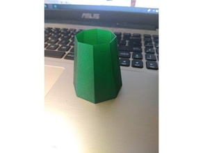 vaso test mini 3d print model - Mito3D