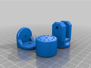 microphone stand swivel joint 3d print model - Mito3D