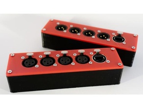 quad link 3d printing audio tool cable bricolaje diy láser Corte laser pro herramienta xlr 3d print model - Mito3D