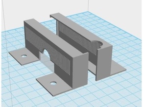 Unterstützung Dock Bahnhof dell tragbar 3d print model - Mito3D