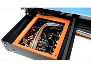 mksbase Robin e3d cubierta carcasa funda panel adaptador ender 3 crealidad makerbase 3d print model - Mito3D
