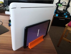 laptop + tablet stand 3d print model - Mito3D